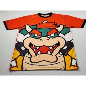 Super Nintendo World Universal Studios Bowser Shirt Youth Size Medium Mario